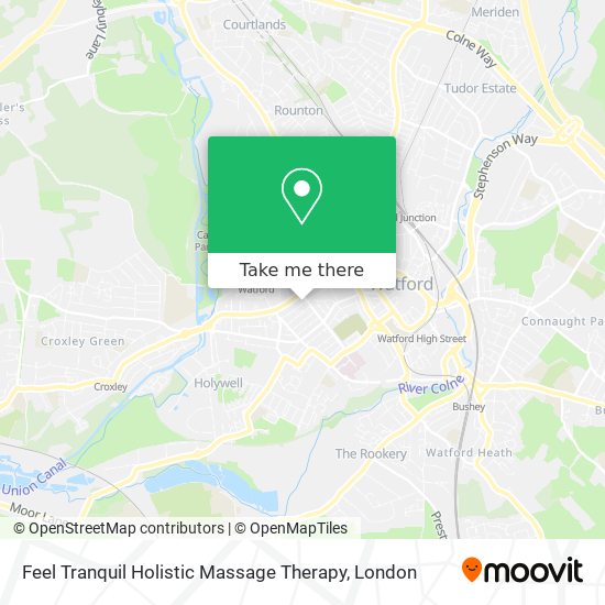 Feel Tranquil Holistic Massage Therapy map