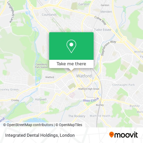 Integrated Dental Holdings map