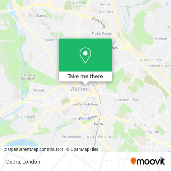 Debra map