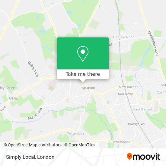 Simply Local map