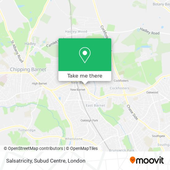 Salsatricity, Subud Centre map