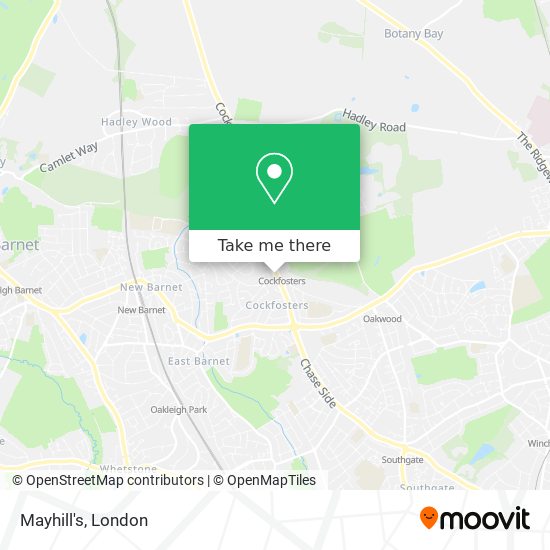 Mayhill's map