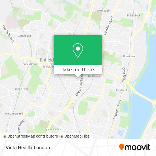 Vista Health map