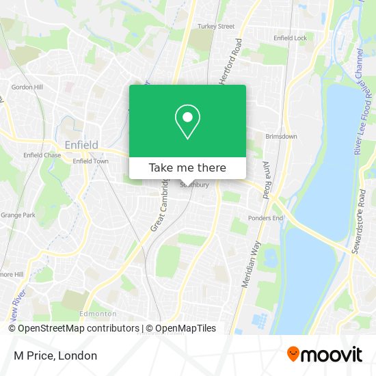 M Price map