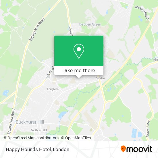 Happy Hounds Hotel map