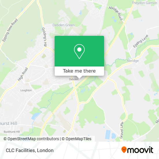 CLC Facilities map