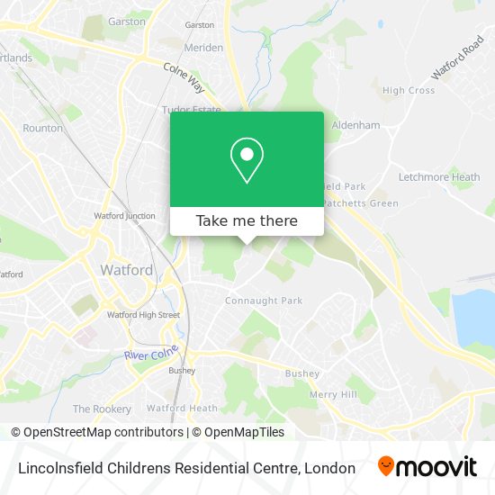 Lincolnsfield Childrens Residential Centre map