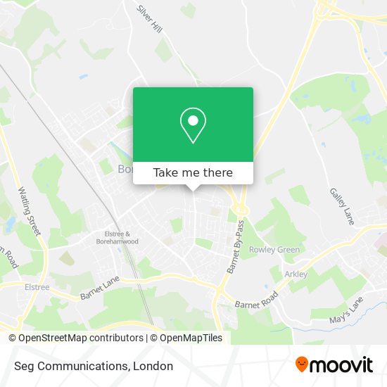 Seg Communications map