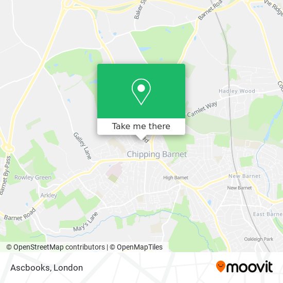 Ascbooks map