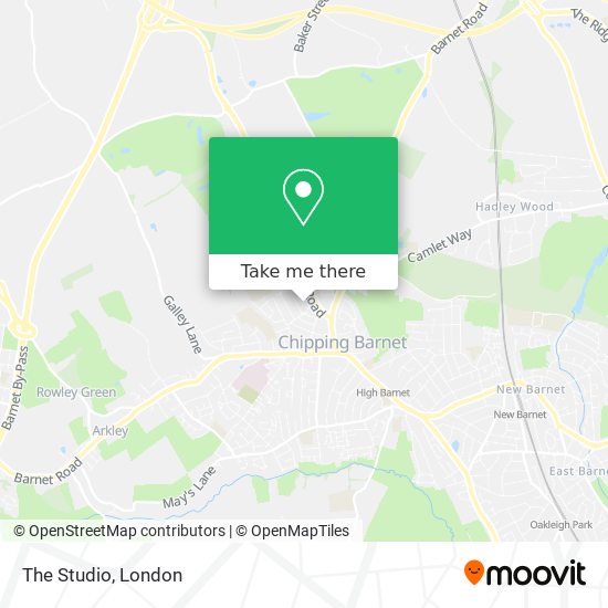 The Studio map