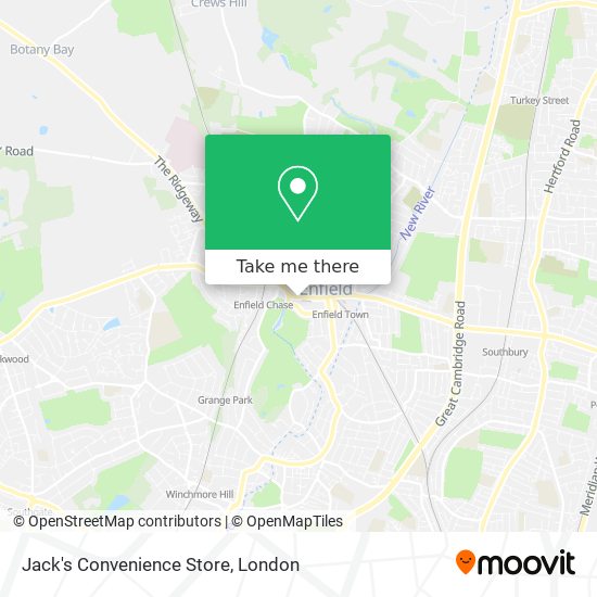 Jack's Convenience Store map