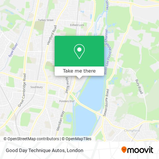 Good Day Technique Autos map