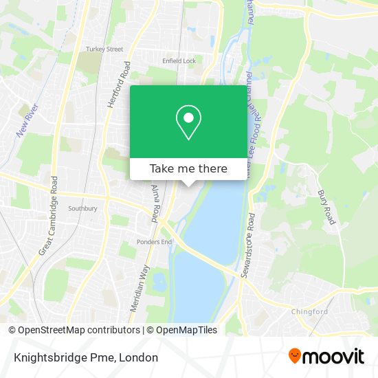 Knightsbridge Pme map