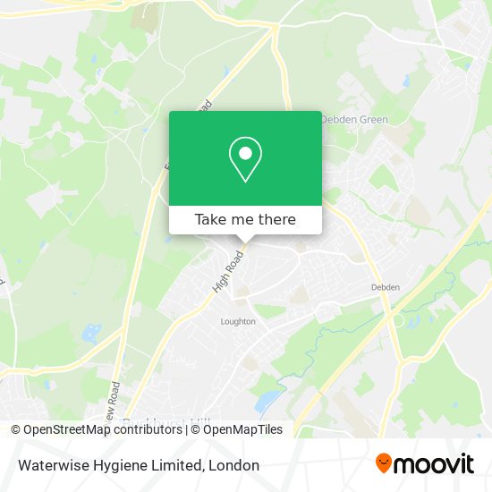 Waterwise Hygiene Limited map