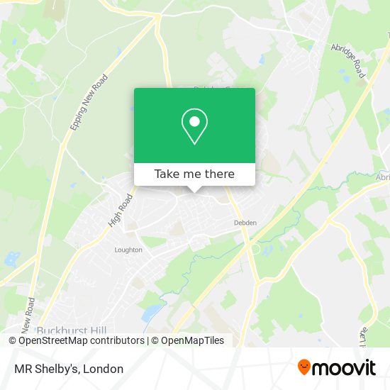 MR Shelby's map