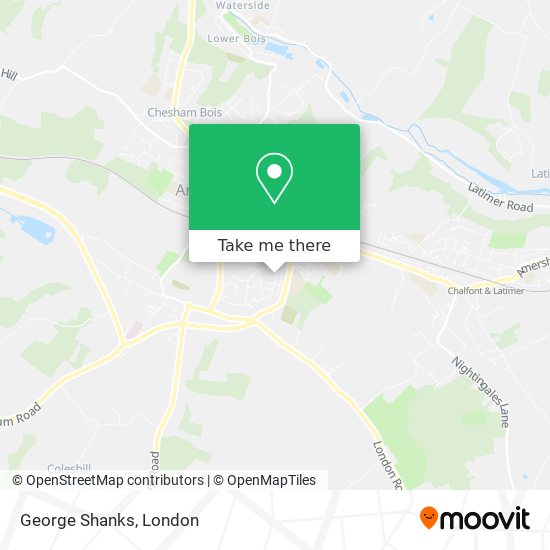 George Shanks map