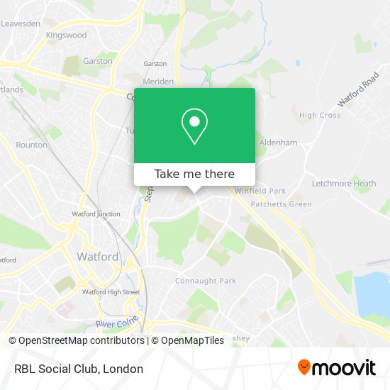 RBL Social Club map