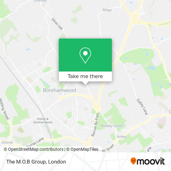 The M.O.B Group map