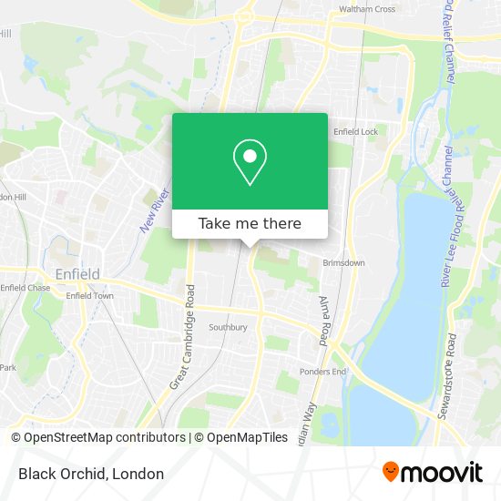 Black Orchid map