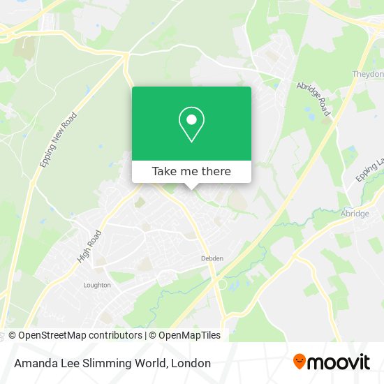 Amanda Lee Slimming World map