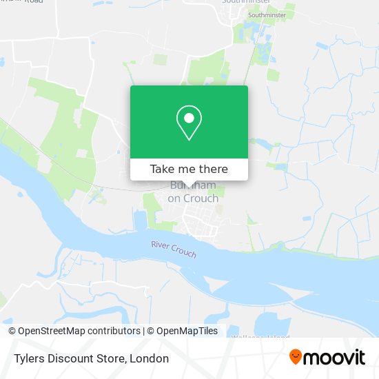 Tylers Discount Store map