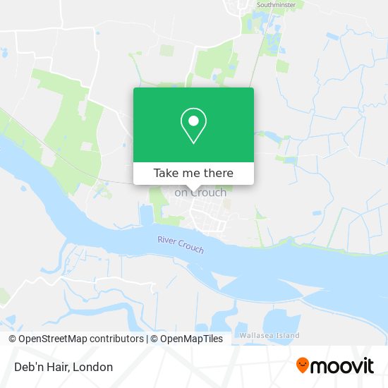 Deb'n Hair map
