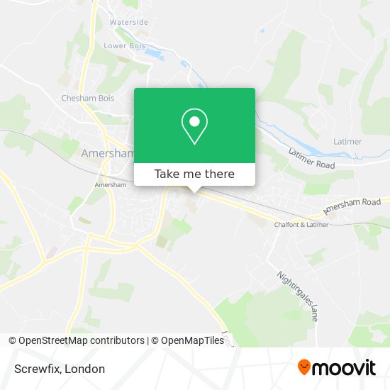 Screwfix map