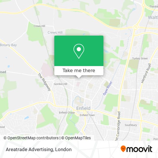 Areatrade Advertising map