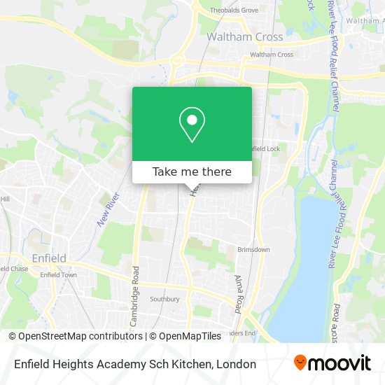 Enfield Heights Academy Sch Kitchen map