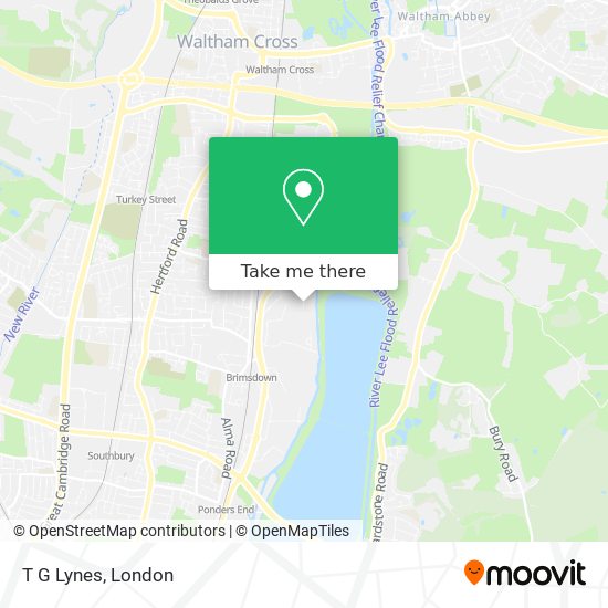 T G Lynes map
