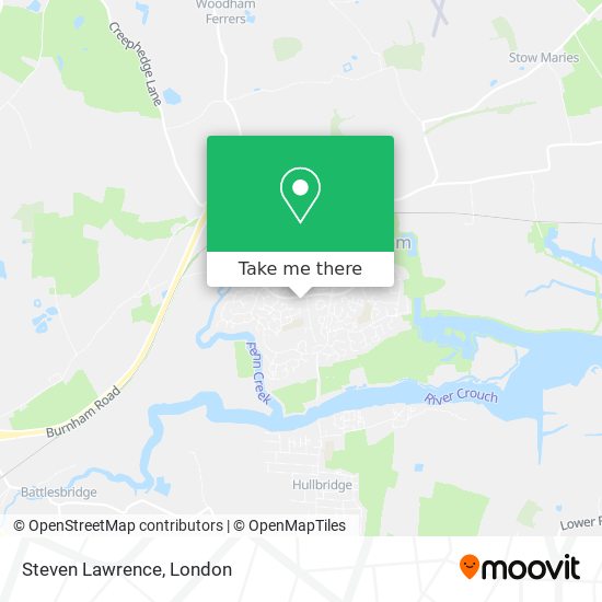 Steven Lawrence map