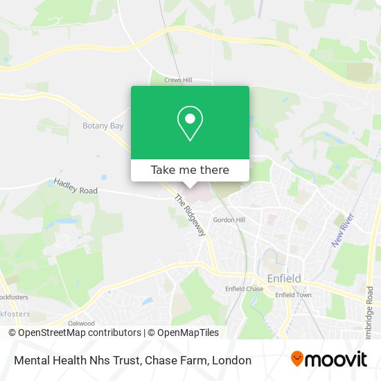 Mental Health Nhs Trust, Chase Farm map