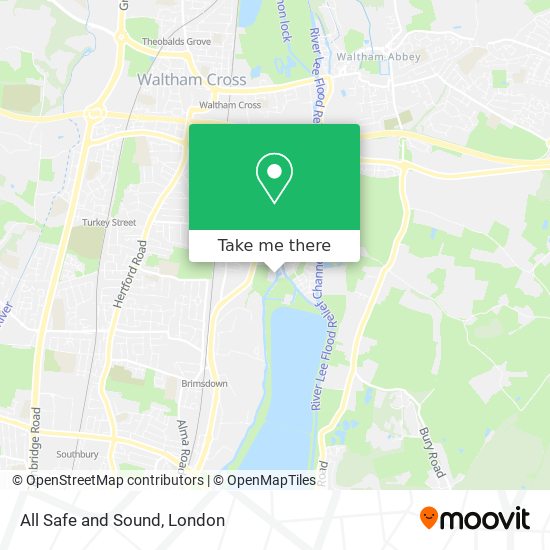 All Safe and Sound map