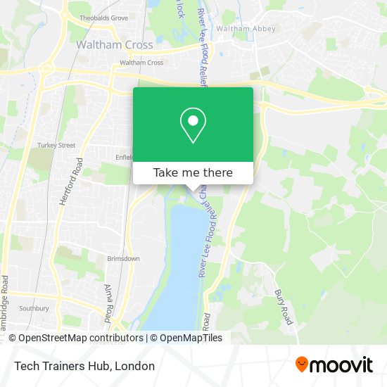 Tech Trainers Hub map
