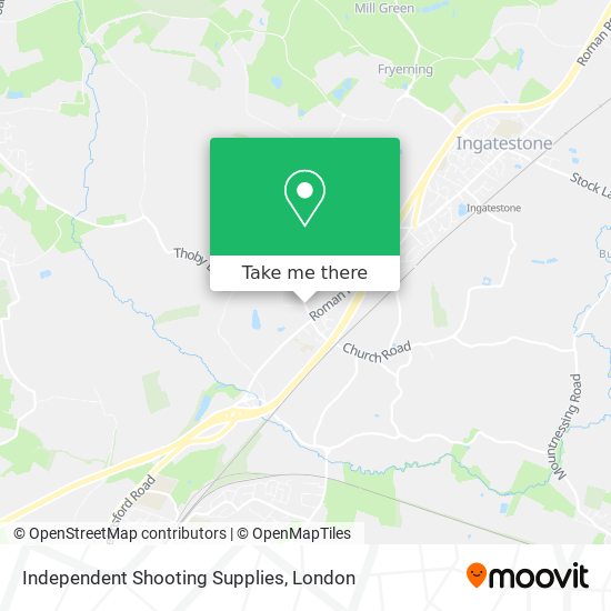 Independent Shooting Supplies map