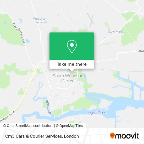 Cm3 Cars & Courier Services map
