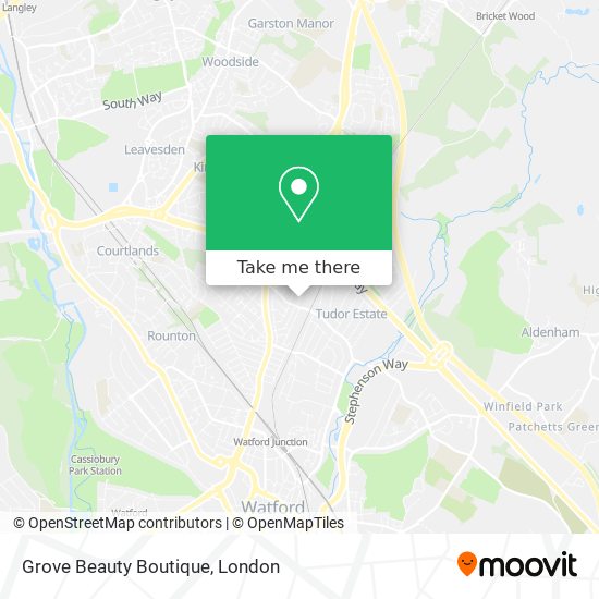 Grove Beauty Boutique map