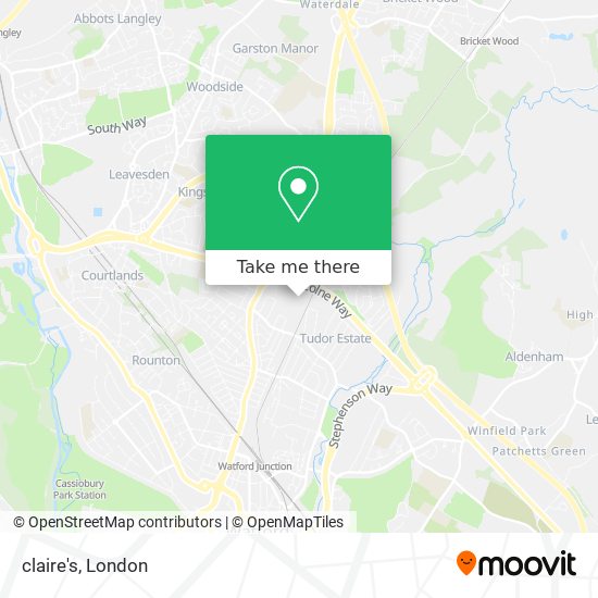 claire's map