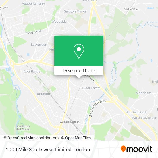 1000 Mile Sportswear Limited map