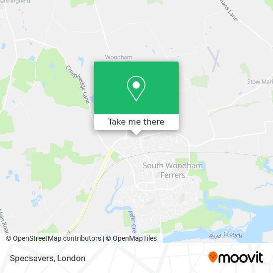 Specsavers map