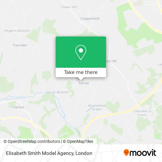 Elisabeth Smith Model Agency map