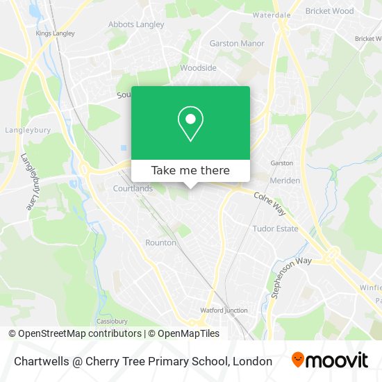 Chartwells @ Cherry Tree Primary School map