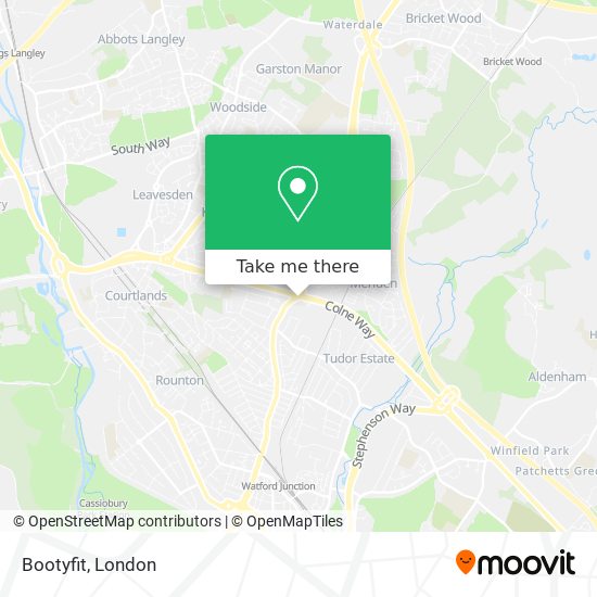 Bootyfit map