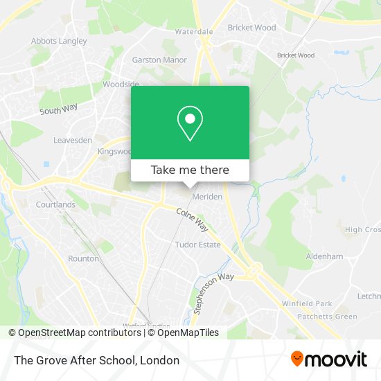 The Grove After School map