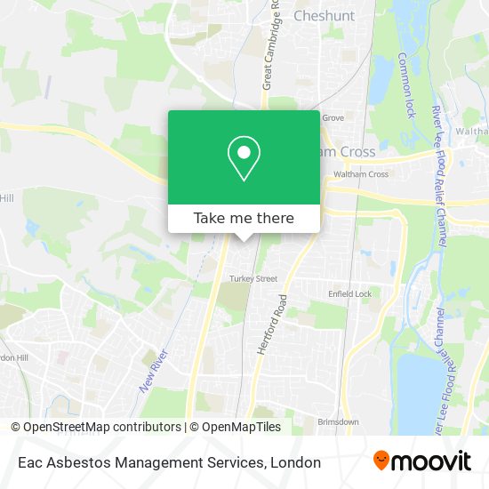 Eac Asbestos Management Services map