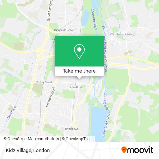 Kidz Village map