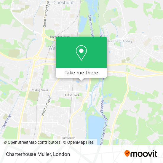 Charterhouse Muller map