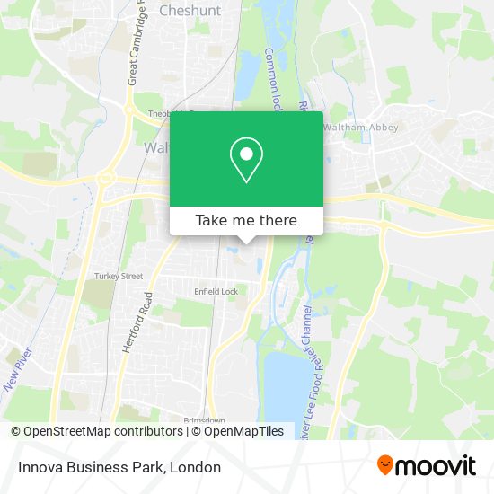 Innova Business Park map