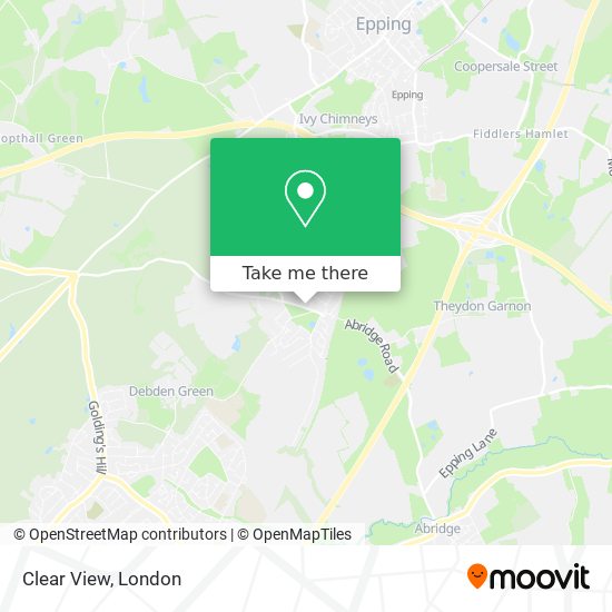 Clear View map