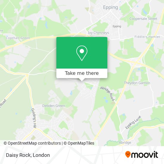 Daisy Rock map